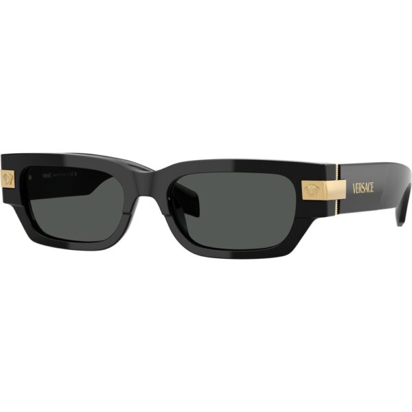 Occhiali da sole  Versace Ve4465  cod. colore gb1/87 Uomo Squadrata Nero