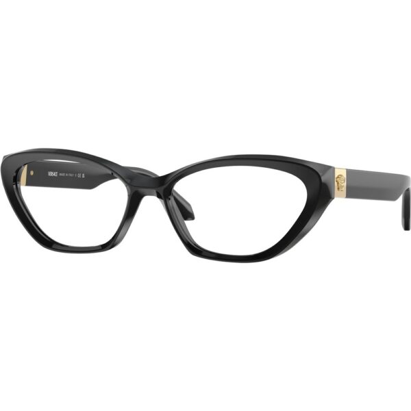 Occhiali vista  Versace Ve3356  cod. colore gb1 Donna Cat eye Nero