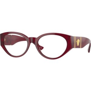 Occhiali vista  Versace Ve3345  cod. colore 5430 Donna Rotonda Rosso