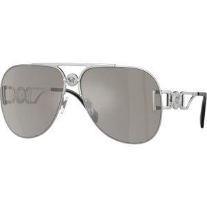 Occhiali da sole  Versace Ve2255  cod. colore 10006g Unisex Pilot Argento