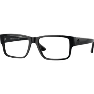 Occhiali vista  Versace Ve3342  cod. colore gb1 Uomo Squadrata Nero