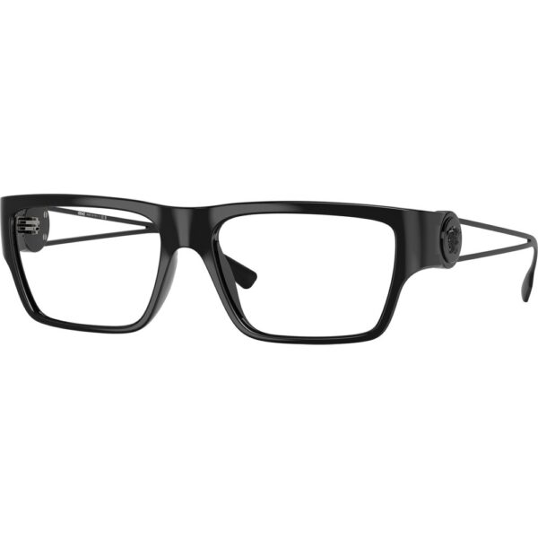 Occhiali vista  Versace Ve3359  cod. colore 5360 Uomo Squadrata Nero