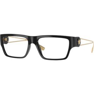 Occhiali vista  Versace Ve3359  cod. colore gb1 Uomo Squadrata Nero