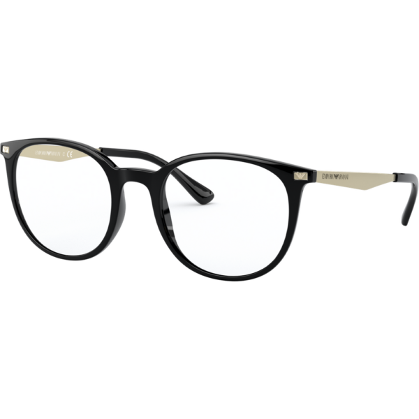 Occhiali vista  Emporio armani Ea3168  cod. colore 5001 Donna Panthos Nero