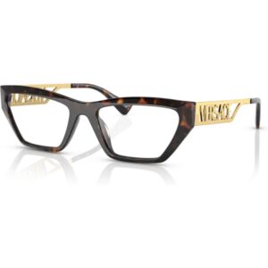 Occhiali vista  Versace Ve3327u cod. colore 108 Donna Geometrica Havana