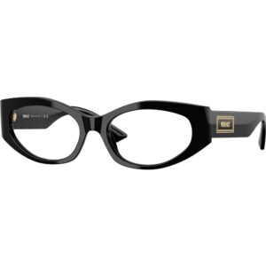 Occhiali vista  Versace Ve3369  cod. colore gb1 Donna Geometrica Nero