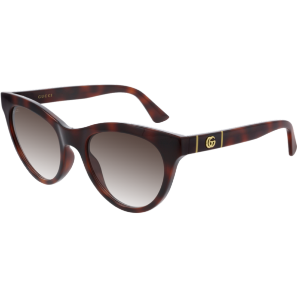 Occhiali da sole  Gucci Gg0763s cod. colore 002 Donna Cat eye Havana