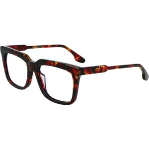 Occhiali vista  Victoria beckham Vb2628 cod. colore 609 Donna Squadrata Havana/rosso