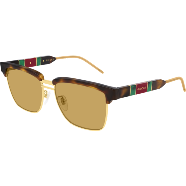 Occhiali da sole  Gucci Gg0603s cod. colore 006 Uomo Squadrata Havana