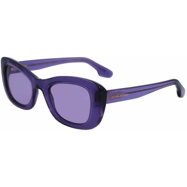 Occhiali da sole  Victoria beckham Vb657s cod. colore 514 Donna Geometrica Viola