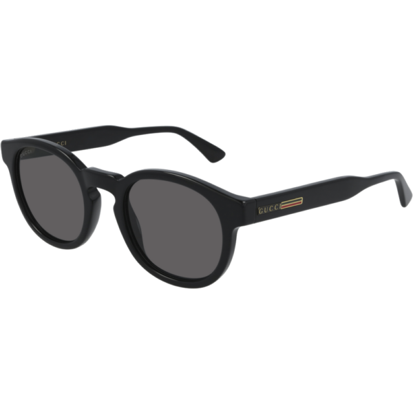 Occhiali da sole  Gucci Gg0825s cod. colore 001 Uomo Rotonda Nero