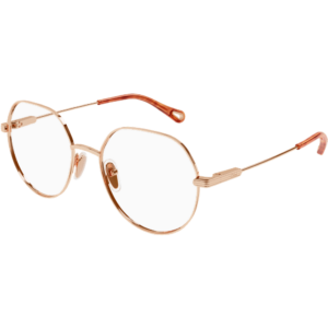 Occhiali vista  Chloé Ch0137o cod. colore 002 Donna Geometrica Oro