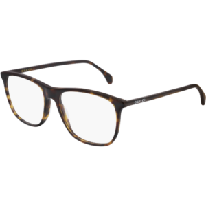 Occhiali vista  Gucci Gg0554o cod. colore 002 Uomo Squadrata Havana