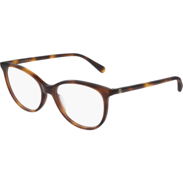 Occhiali vista  Gucci Gg0550o cod. colore 002 Donna Cat eye Havana