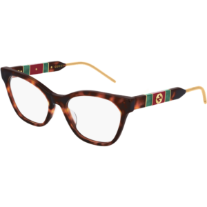 Occhiali vista  Gucci Gg0600o cod. colore 002 Donna Cat eye Havana