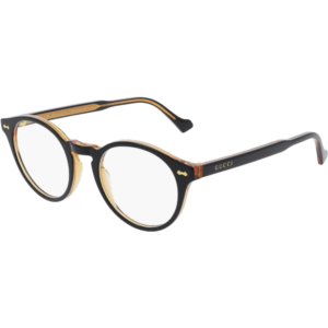 Occhiali vista  Gucci Gg0738o cod. colore 004 Unisex Rotonda Nero