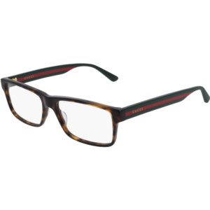 Occhiali vista  Gucci Gg0752o cod. colore 002 Uomo Squadrata Havana