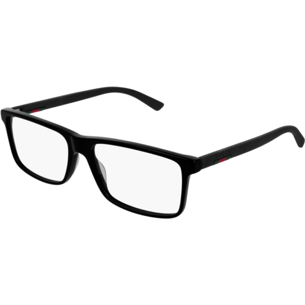 Occhiali vista  Gucci Gg0424o cod. colore 005 Uomo Squadrata Nero