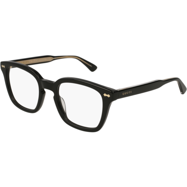 Occhiali vista  Gucci Gg0184o cod. colore 001 Unisex Squadrata Nero