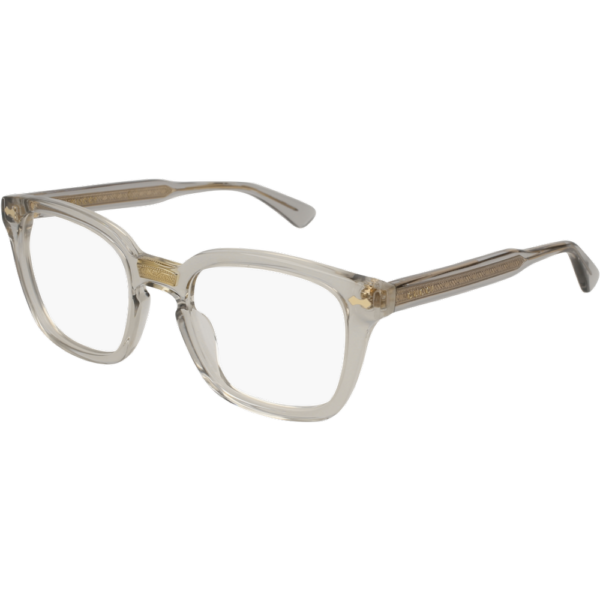 Occhiali vista  Gucci Gg0184o cod. colore 005 Unisex Squadrata Trasparente