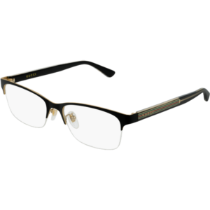 Occhiali vista  Gucci Gg0387oj cod. colore 001 Uomo Squadrata Nero