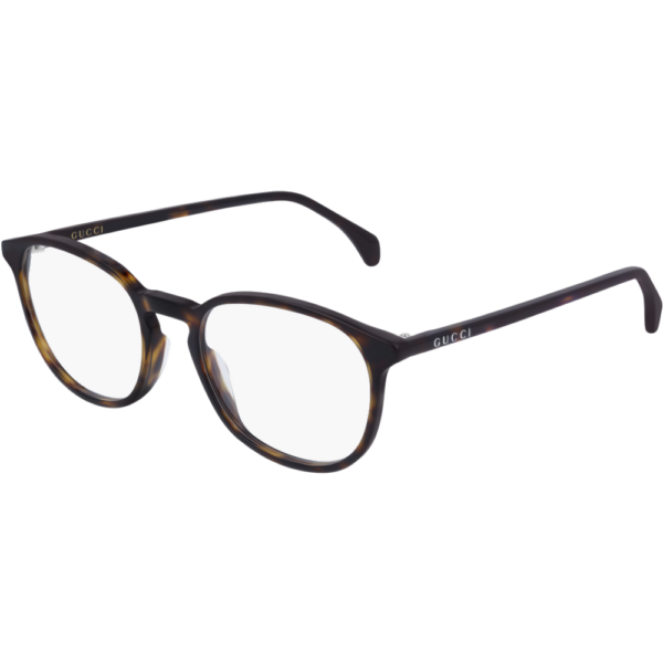 Occhiali vista  Gucci Gg0551o cod. colore 002 Uomo Rotonda Havana