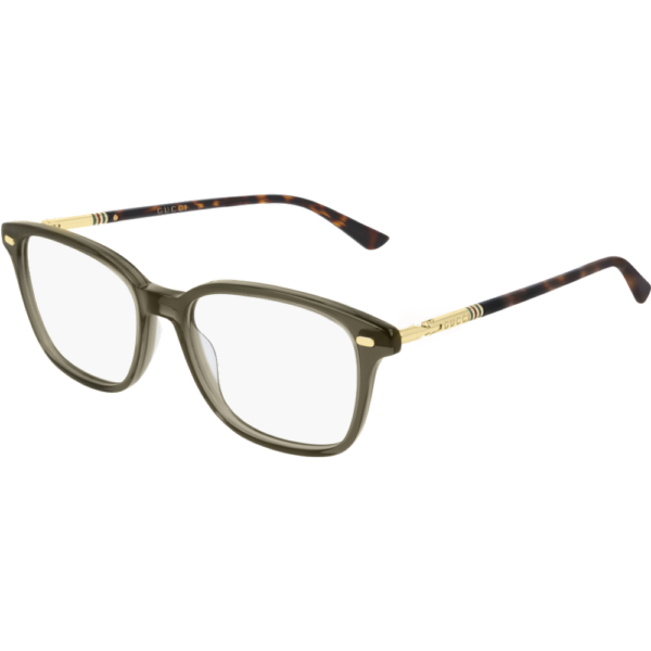 Occhiali vista  Gucci Gg0520o cod. colore 004 Uomo Squadrata Grigio