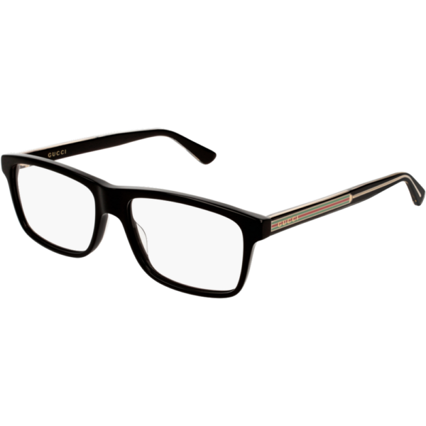 Occhiali vista  Gucci Gg0384o cod. colore 001 Uomo Squadrata Nero