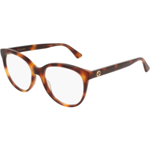 Occhiali vista  Gucci Gg0329o cod. colore 002 Donna Cat eye Havana