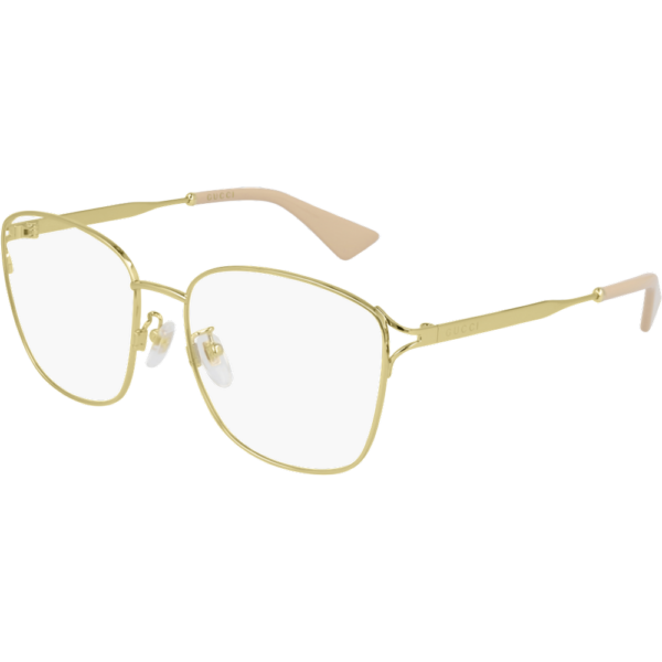 Occhiali vista  Gucci Gg0819oa cod. colore 002 Donna Squadrata Oro