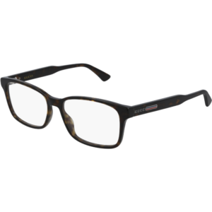 Occhiali vista  Gucci Gg0826o cod. colore 005 Uomo Squadrata Havana