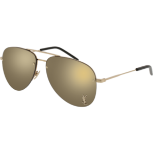 Occhiali da sole  Saint laurent Classic 11 m cod. colore 004 Unisex Pilot Oro