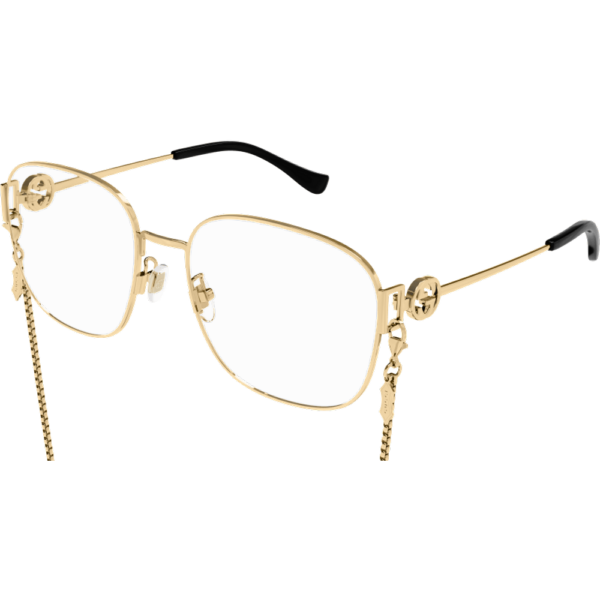 Occhiali vista  Gucci Gg1209o cod. colore 001 Donna Squadrata Oro