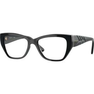 Occhiali vista  Vogue Vo5483  cod. colore w44 Donna Farfalla Nero