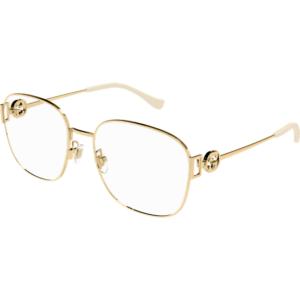 Occhiali vista  Gucci Gg1209o cod. colore 002 Donna Squadrata Oro