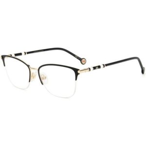 Occhiali vista  Carolina herrera Ch 0033 cod. colore rhl Donna Squadrata Oro / nero