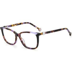 Occhiali vista  Carolina herrera Ch 0055 cod. colore f0t Donna Squadrata Havana viola/nero