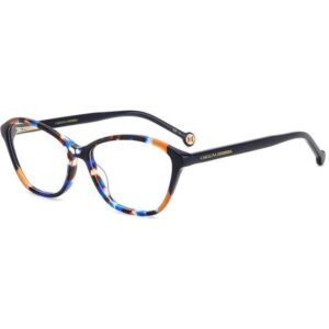 Occhiali vista  Carolina herrera Her 0122 cod. colore 1bc Donna Farfalla Havana/blu