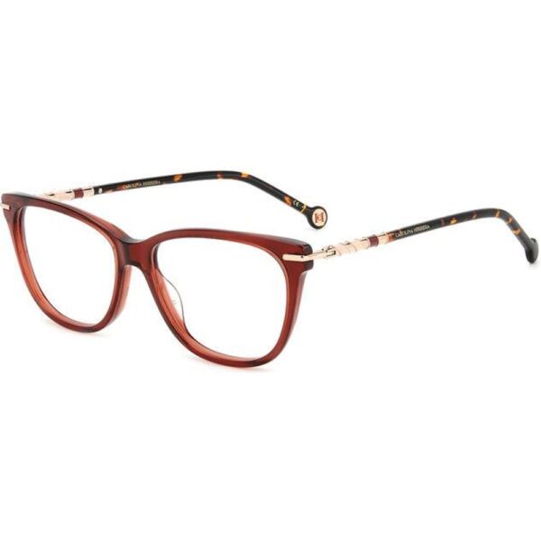 Occhiali vista  Carolina herrera Her 0096 cod. colore ydc Donna Squadrata Borgogna/havana