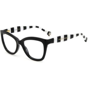 Occhiali vista  Carolina herrera Her 0088 cod. colore 80s Donna Farfalla Nero/bianco