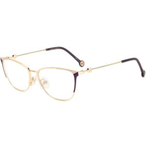 Occhiali vista  Carolina herrera Her 0116 cod. colore s9e Donna Cat eye Oro/viola