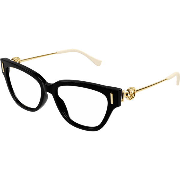 Occhiali vista  Gucci Gg1205o cod. colore 001 Donna Cat eye Nero