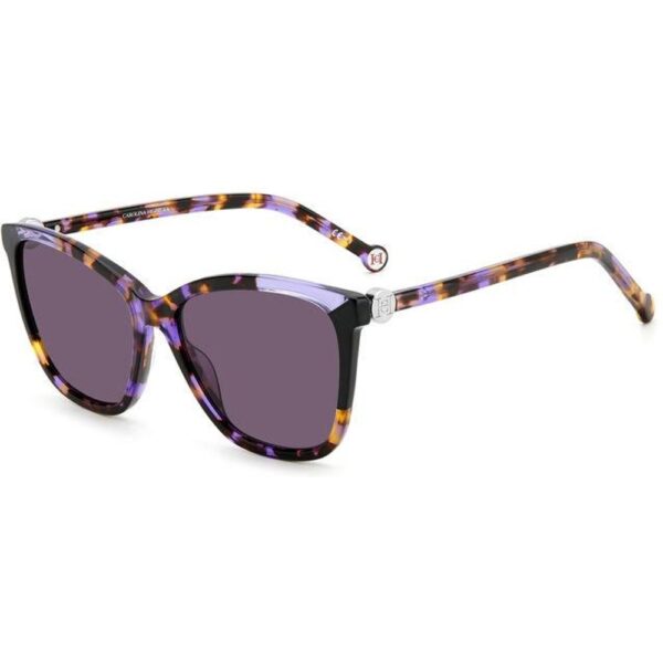 Occhiali da sole  Carolina herrera Ch 0052/s cod. colore f0t/ur Donna Squadrata Havana viola