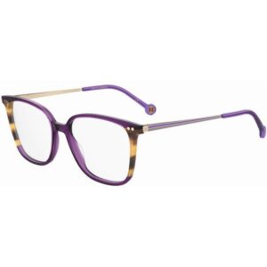 Occhiali vista  Carolina herrera Her 0165 cod. colore hkz Donna Squadrata Viola