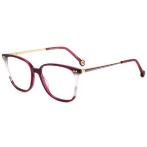 Occhiali vista  Carolina herrera Her 0165 cod. colore ydc Donna Squadrata Bordeaux