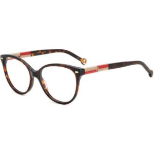 Occhiali vista  Carolina herrera Her 0158 cod. colore o63 Donna Cat eye Havana/rosso