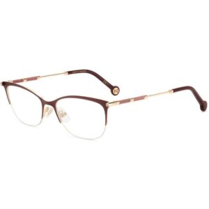 Occhiali vista  Carolina herrera Her 0153 cod. colore noa Donna Cat eye Oro/bordeaux