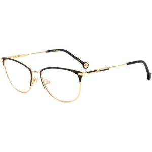 Occhiali vista  Carolina herrera Her 0161 cod. colore rhl Donna Cat eye Oro / nero