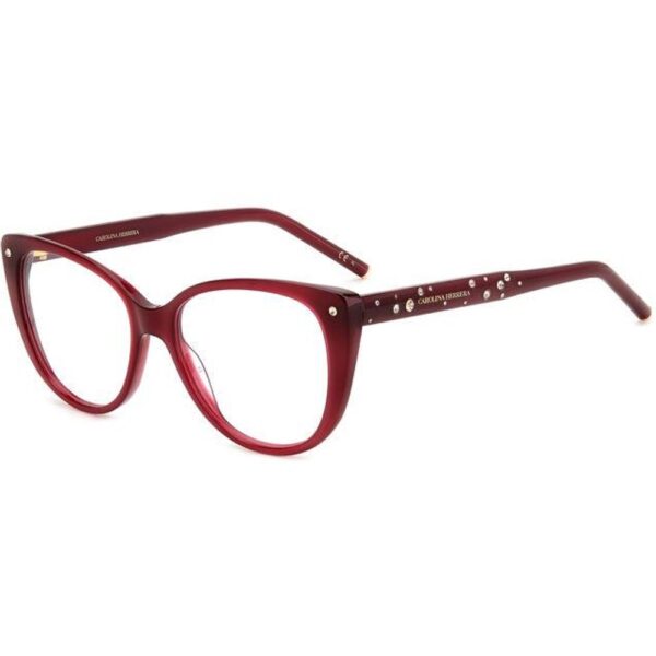 Occhiali vista  Carolina herrera Her 0150 cod. colore lhf Donna Cat eye Bordeaux