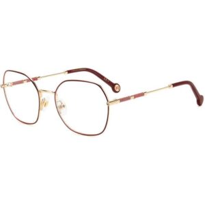 Occhiali vista  Carolina herrera Her 0173 cod. colore noa Donna Geometrica Oro/bordeaux